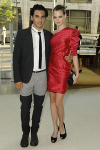 Yigal Azrouel's refernce to Puss In Boots on the I.M.W. Not Bessed Dressed List at the CFDA Awards