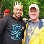 Blue Michael with Tim Gunn at Aids Walk 