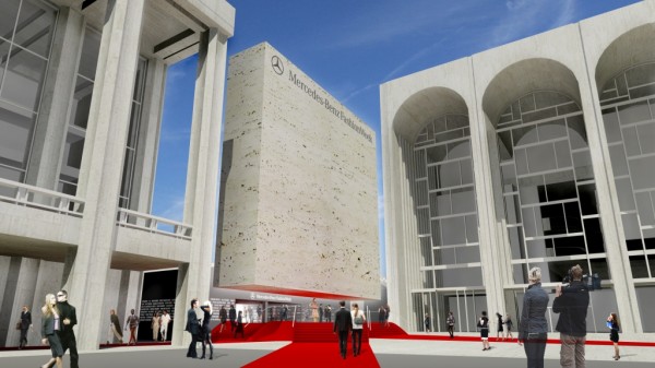 PLANS UNVEILED FOR FIRST SEASON OF MERCEDES-BENZ FASHION WEEK AT  LINCOLN CENTER